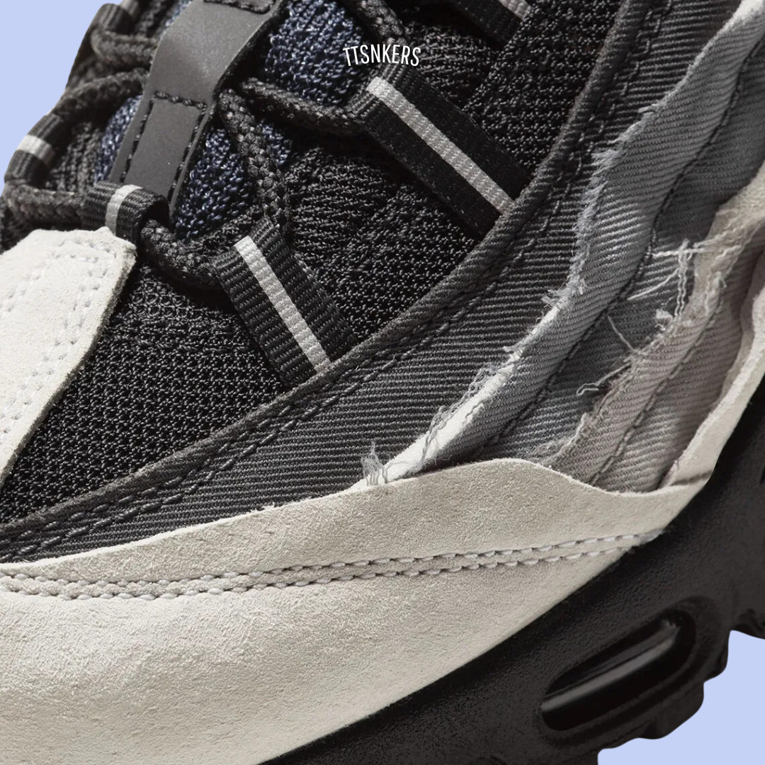 Air Max 95 Comme des Garçons Preto/Branco