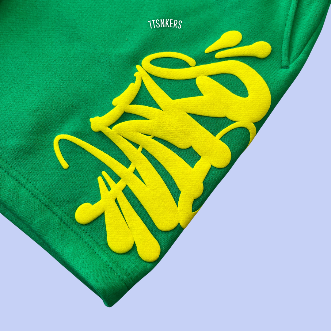 Conjunto Syna Verão Verde/Amarelo
