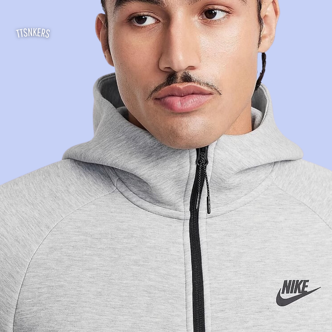 Conjunto Nike Tech Fleece Cinza
