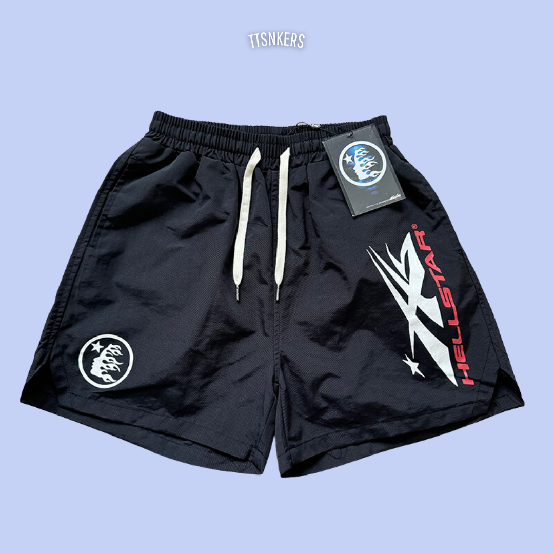 Shorts Hellstar Logo Preto