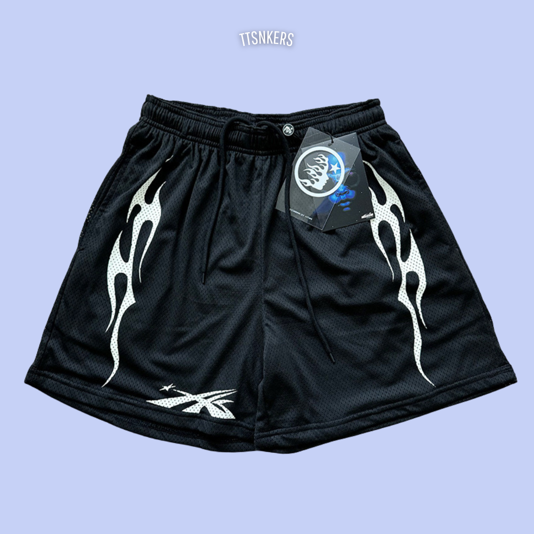Shorts Hellstar Logo Preto Sport