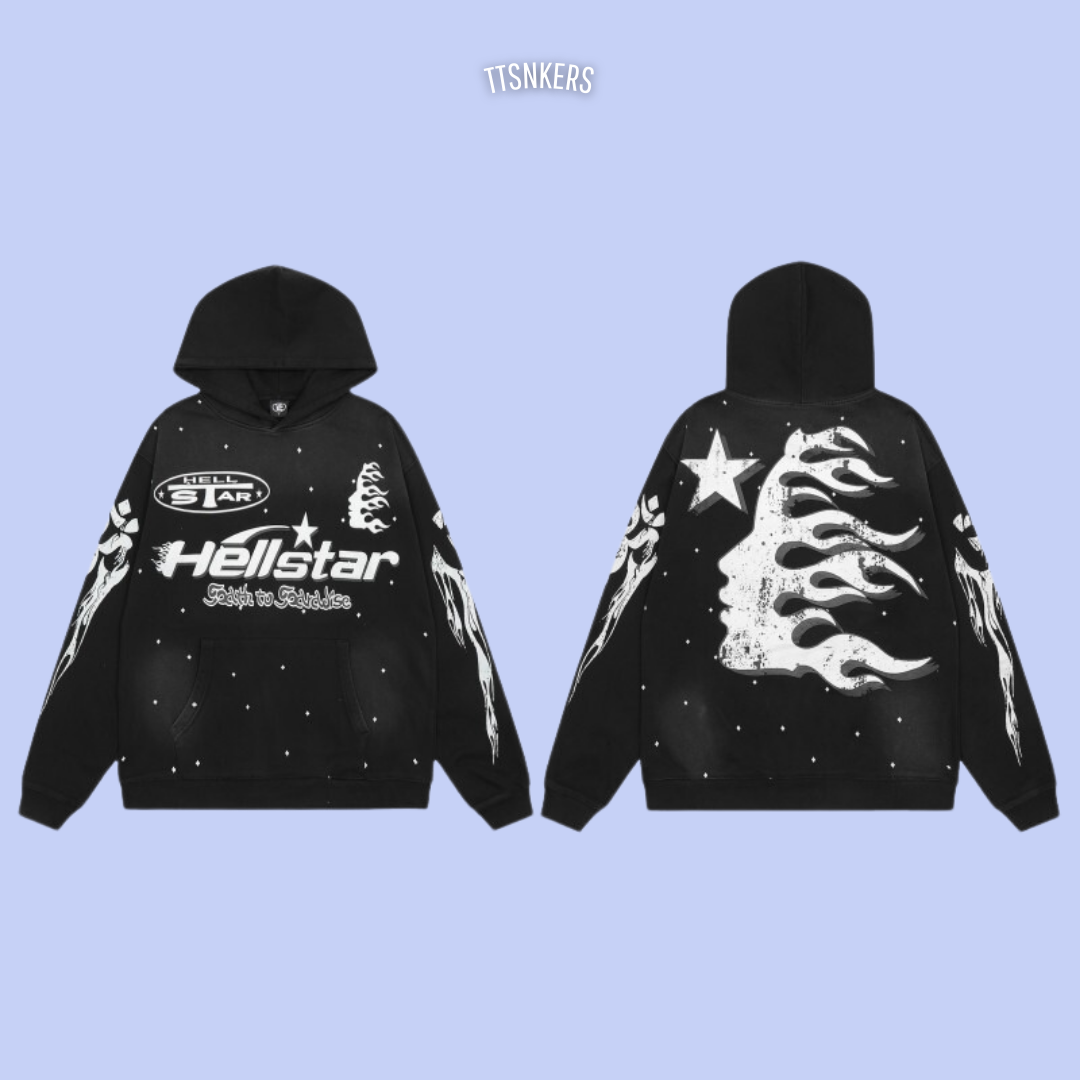 Moletom Hellstar Path to Paradise Preto