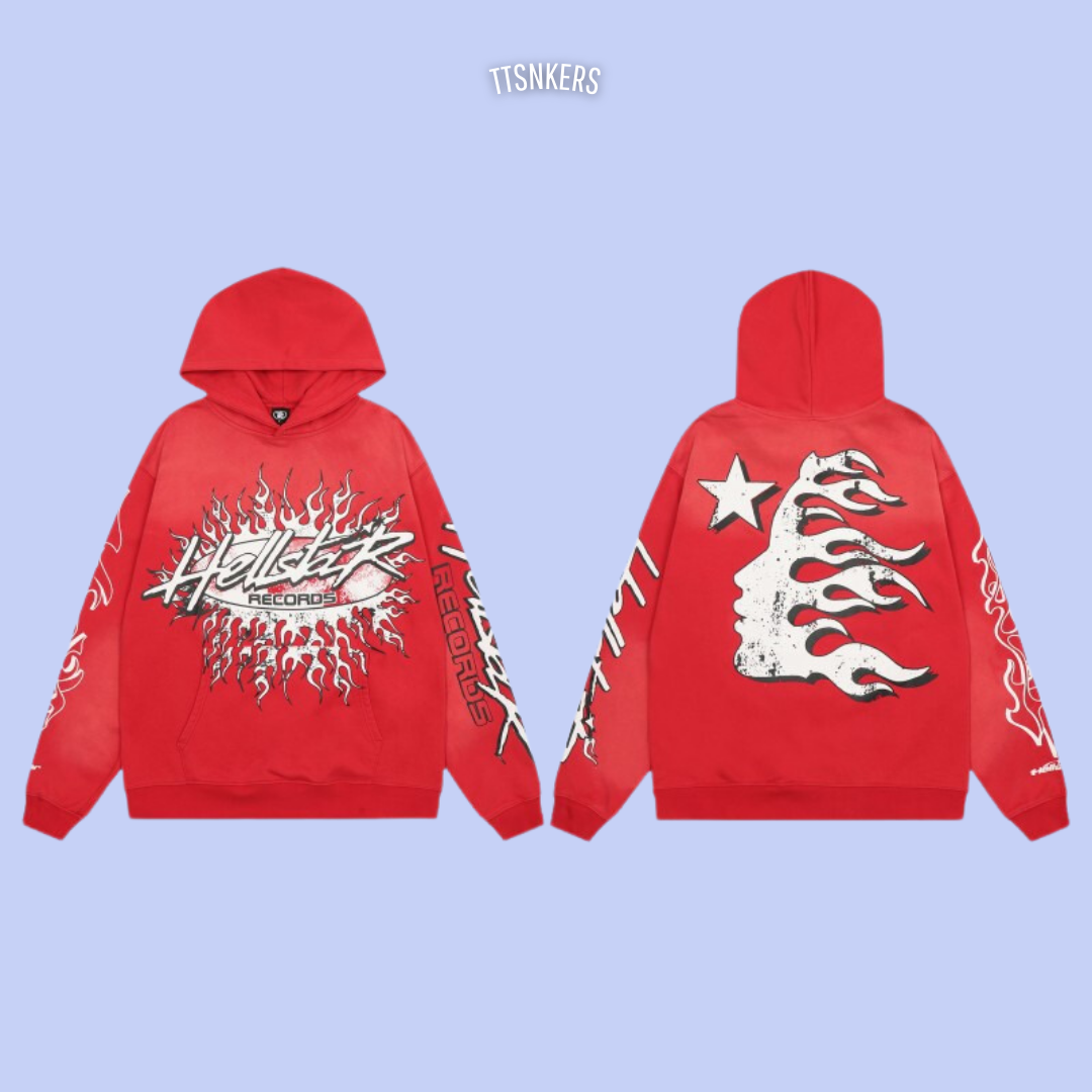 Moletom Hellstar Logo Vermelho – TT Sneakers