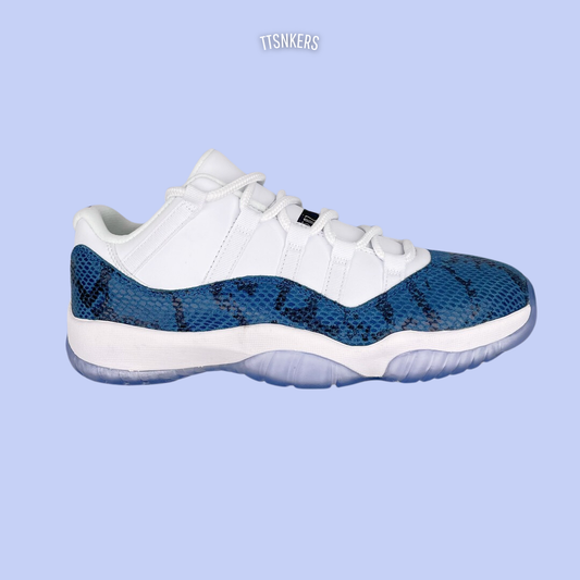 Jordan 11 Cobra Print Azul