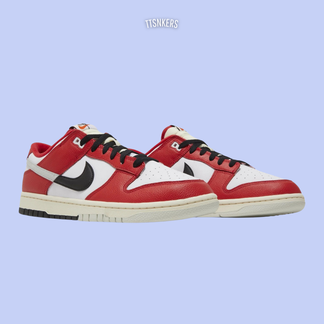 Dunk Low Chicago Split Vermelho