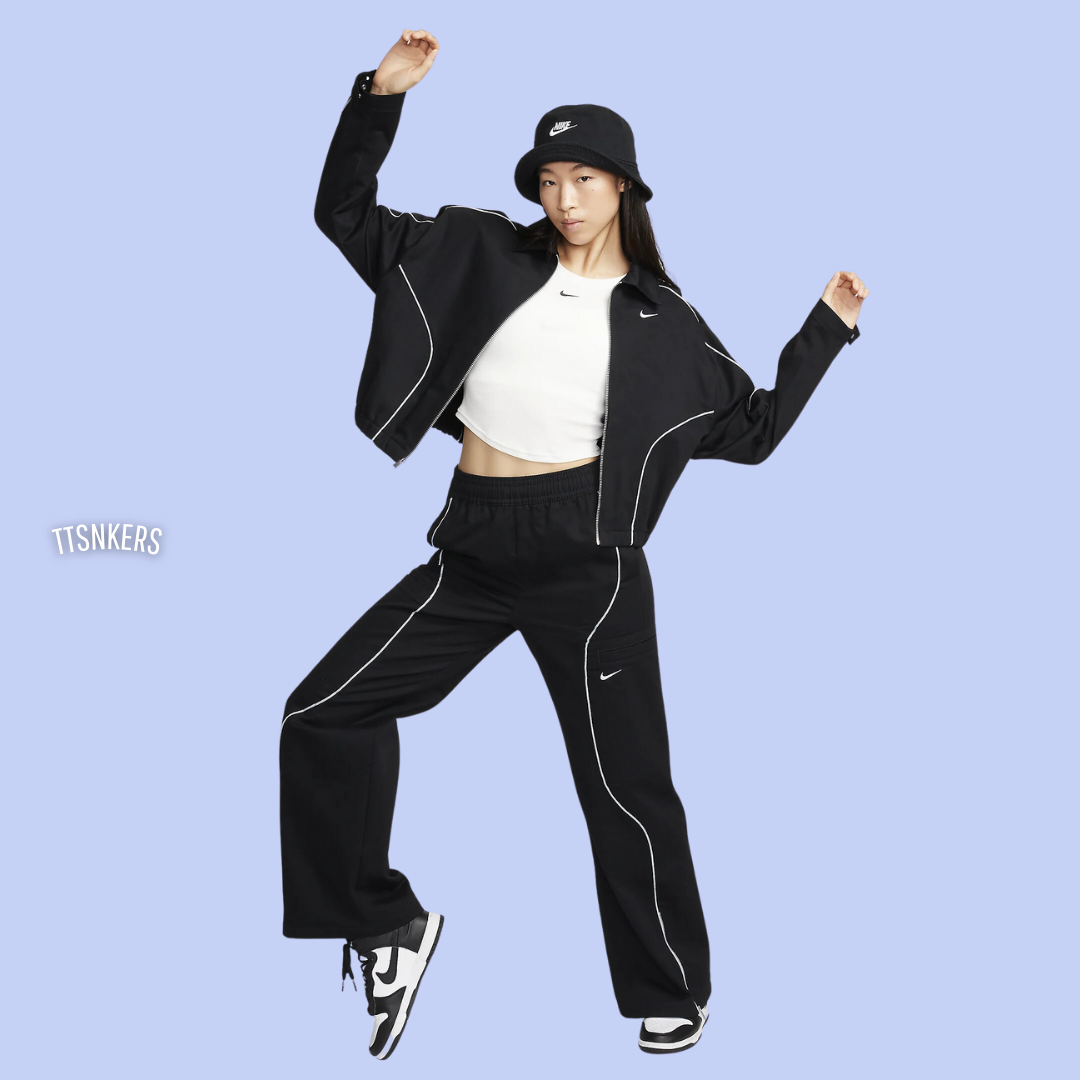 Conjunto Nike Tactel Feminino Preto
