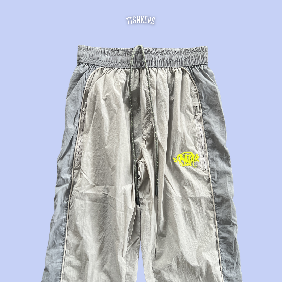 Conjunto Syna Tactel Branco/Cinza