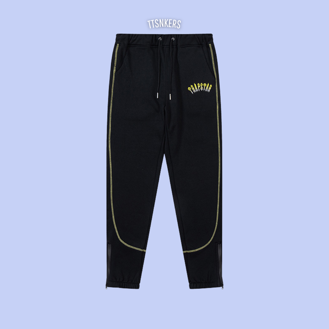 Conjunto Trapstar Preto/Amarelo