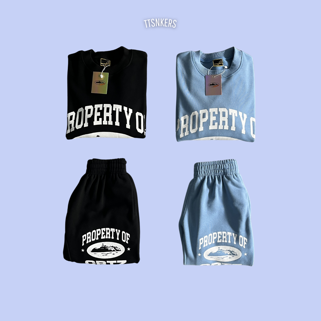 Conjunto Corteiz Moletom/Shorts Property