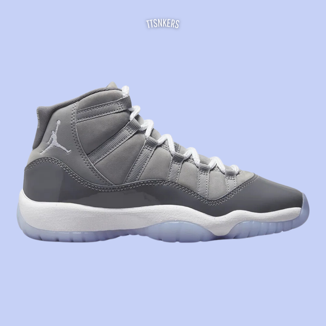 Jordan 11 Cinza Cano Alto