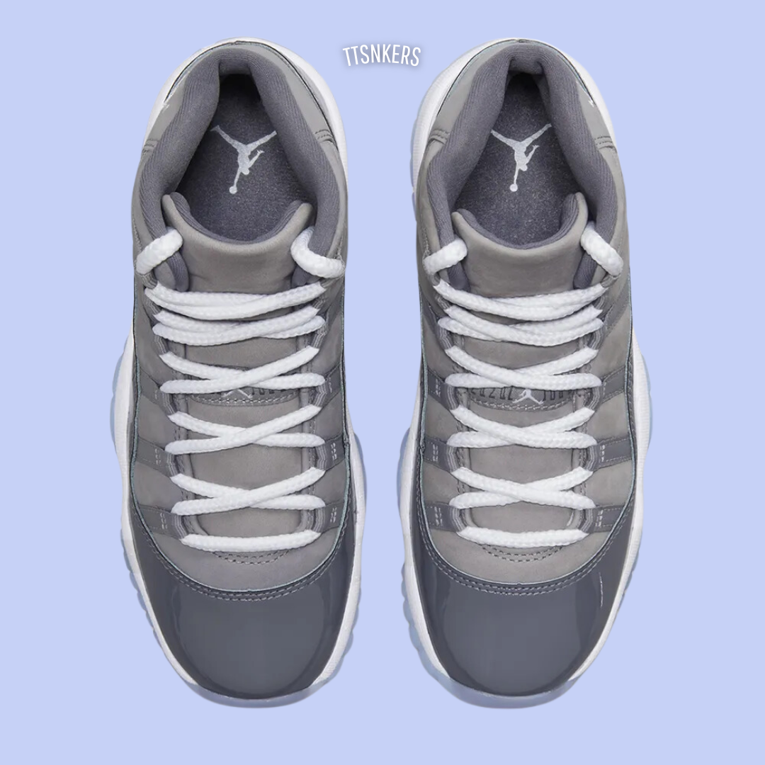 Jordan 11 Cinza Cano Alto