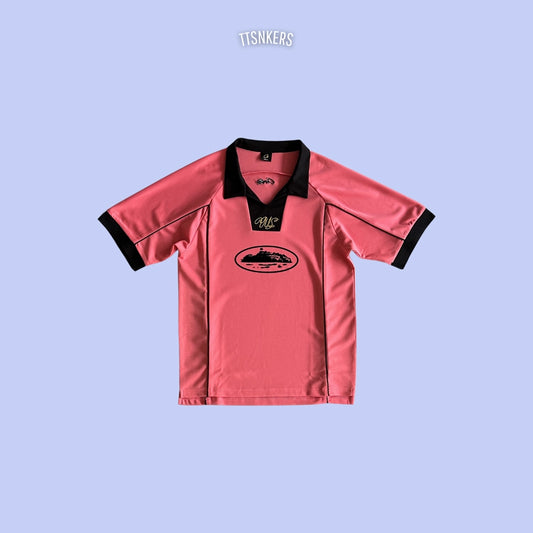 Camisa Corteiz Talismo Futebol Rosa