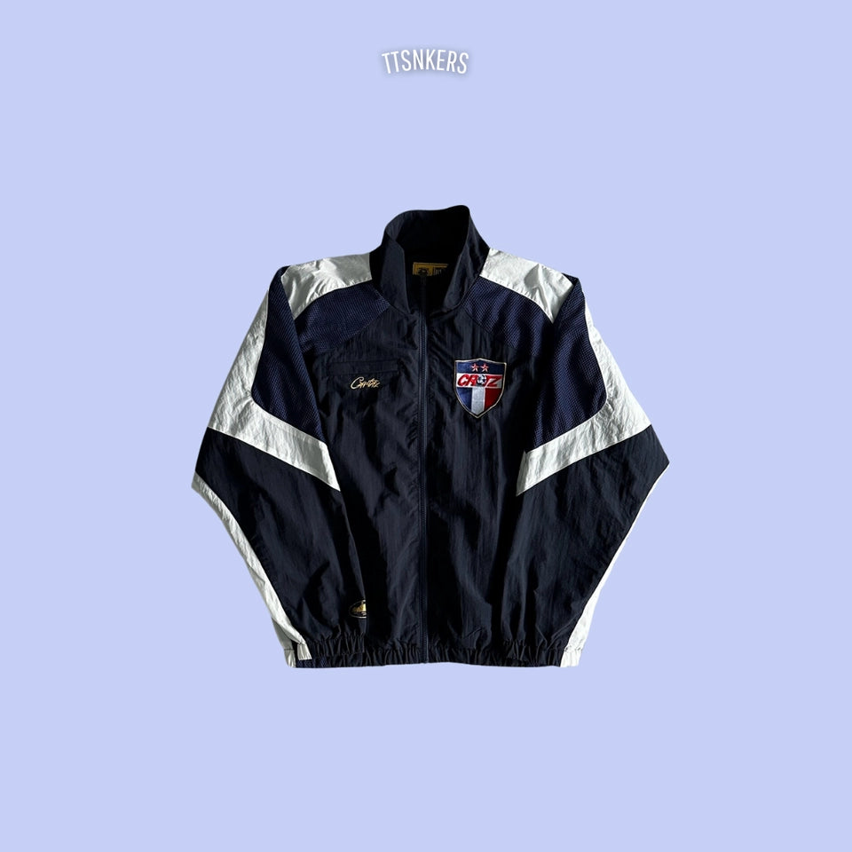 Conjunto Corteiz Tactel França Azul Escuro