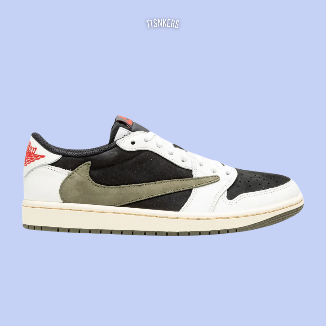 Jordan 1 Travis Scott Olive – TT Sneakers