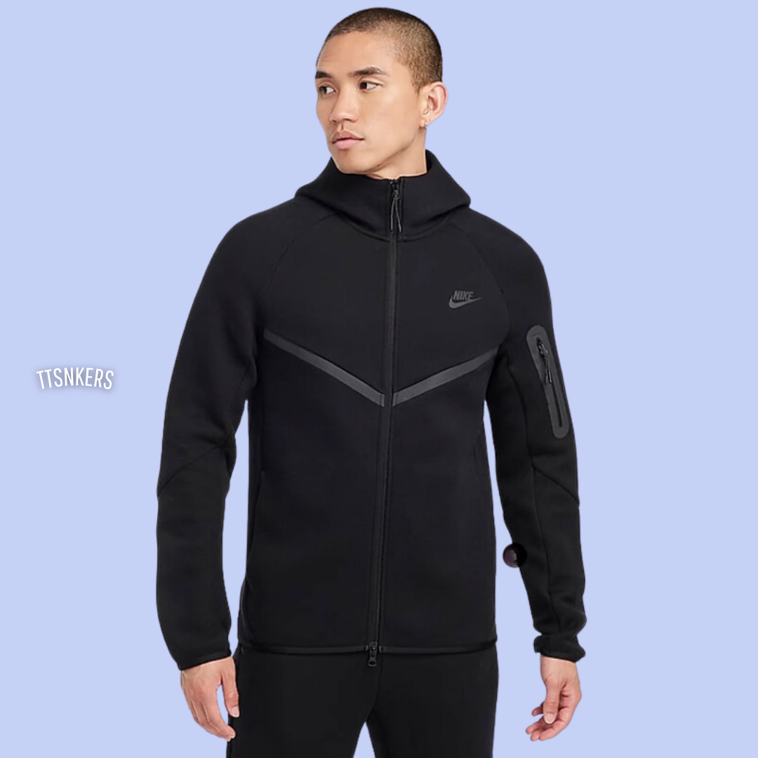 Nike テック 黒 Conjunto Nike Tech Fleece Preta – TT Sneakers