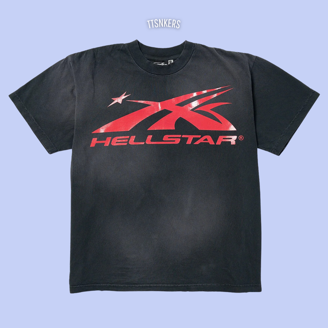 Camisa Hellstar Logo Vermelha/Preta