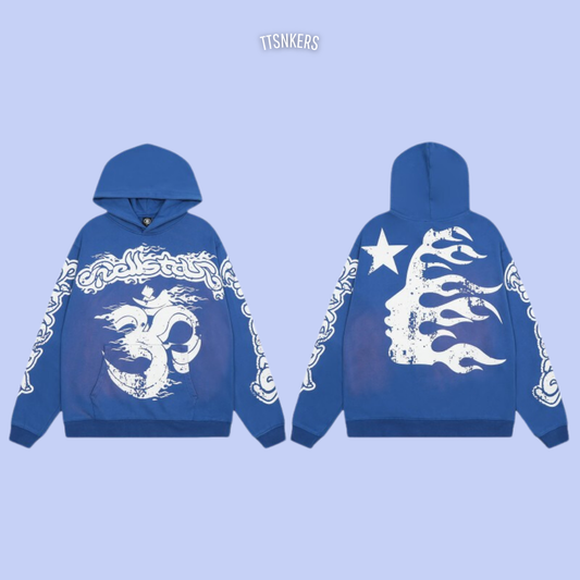 Moletom Hellstar Azul Yoga