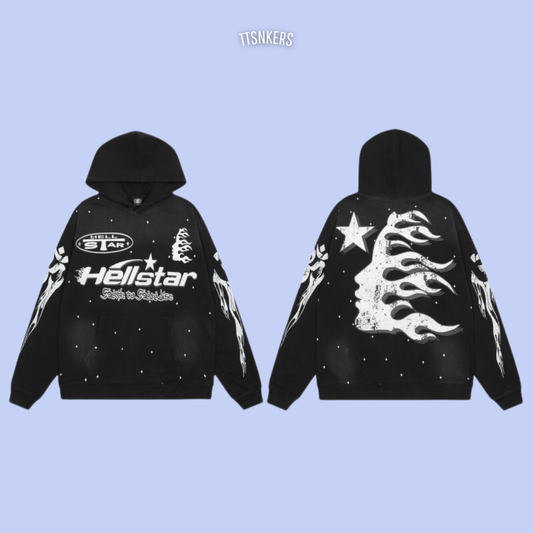 Moletom Hellstar Path to Paradise Preto