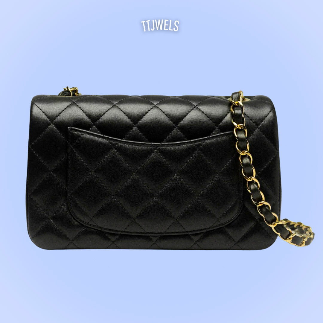 Bolsa Chanel Clássica Mini - Preta
