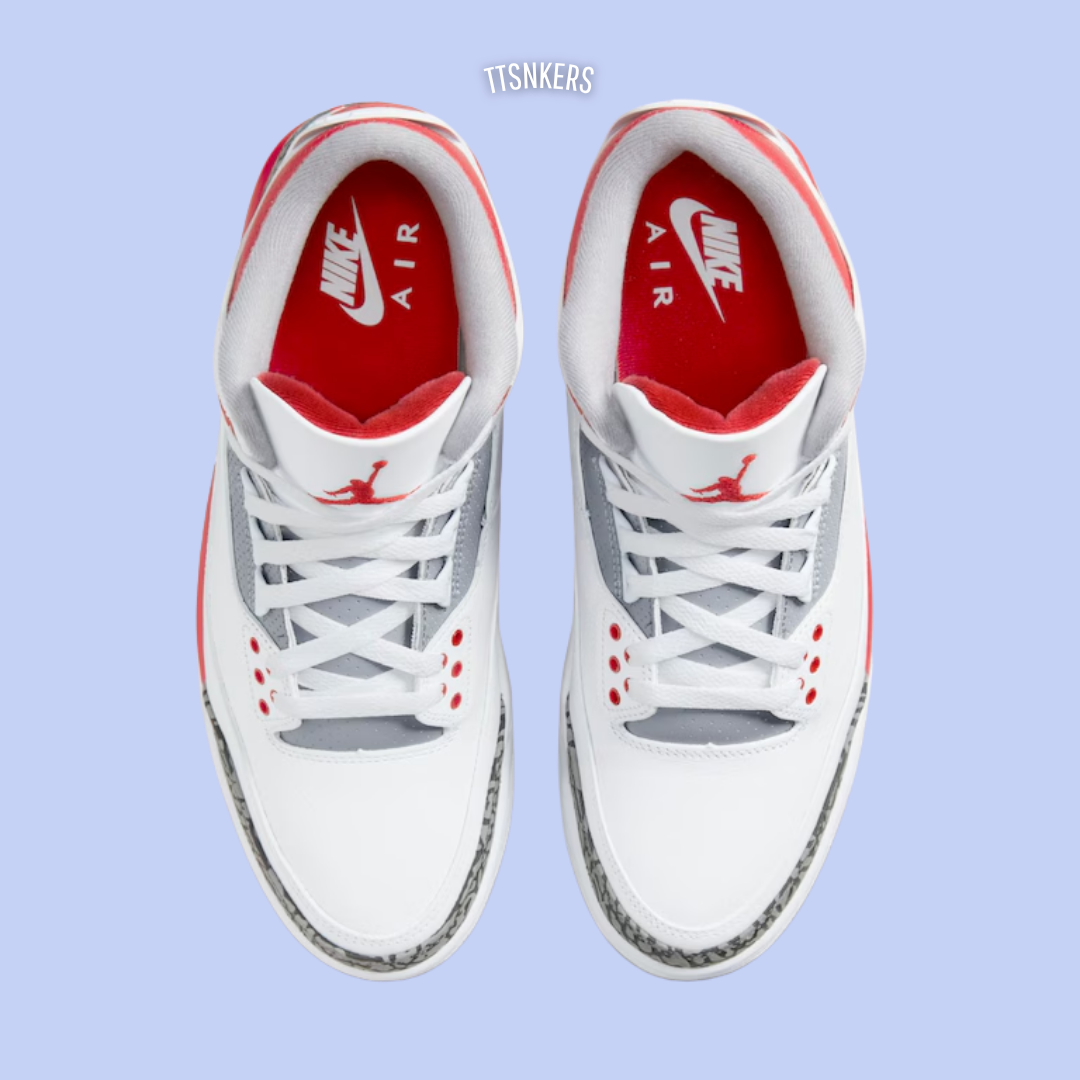 Jordan 3 Fire Red