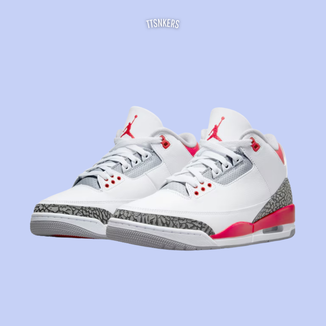 Jordan 3 Fire Red