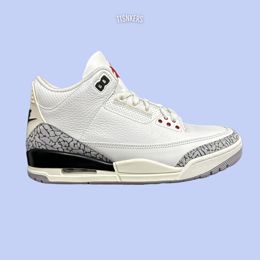 Jordan 3 White Cement