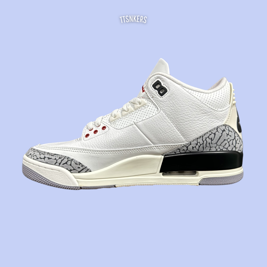 Jordan 3 White Cement