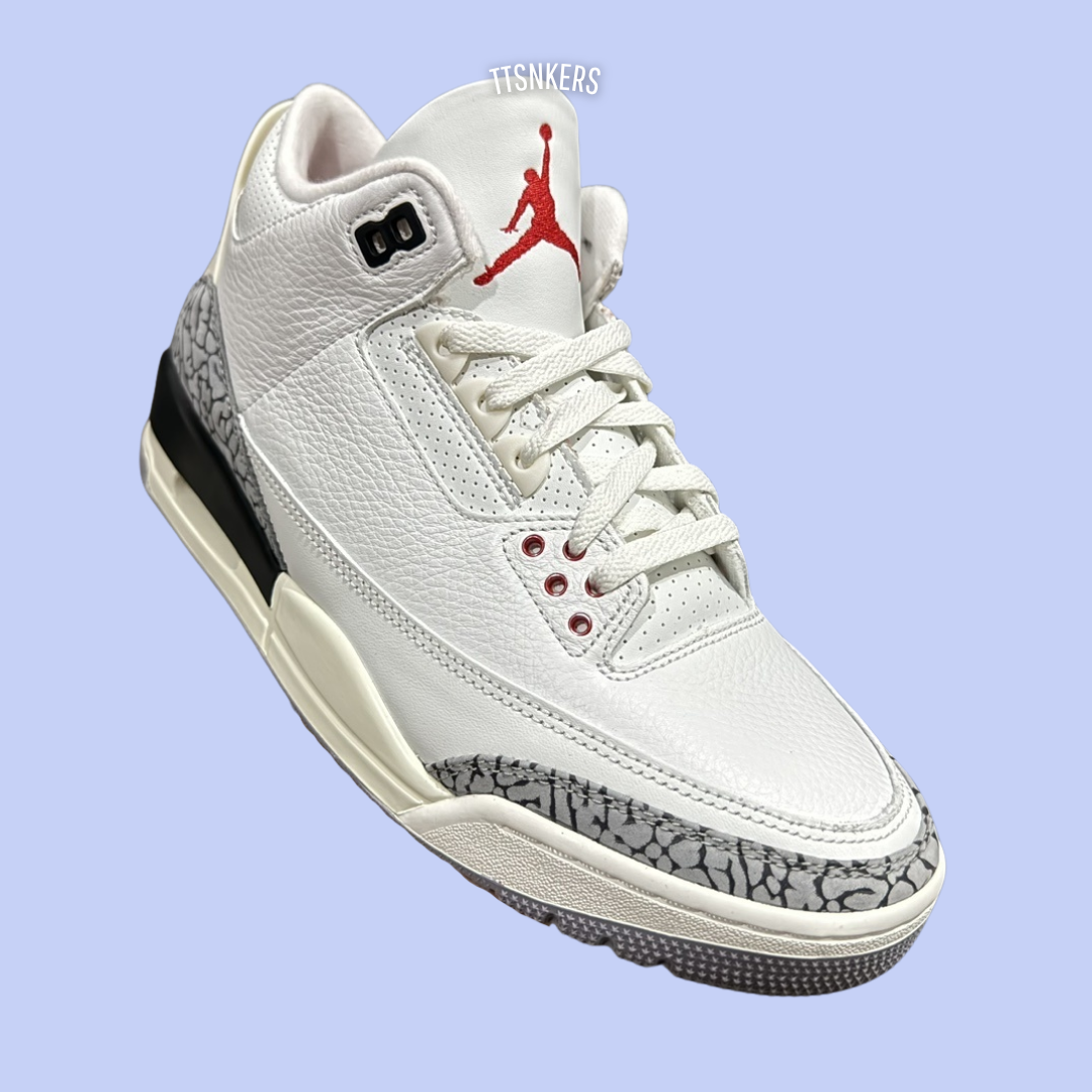 Jordan 3 White Cement