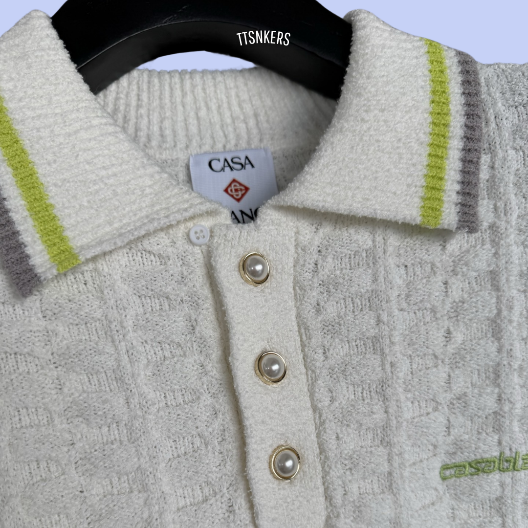 Camisa CasaBlanca Verde/Cinza