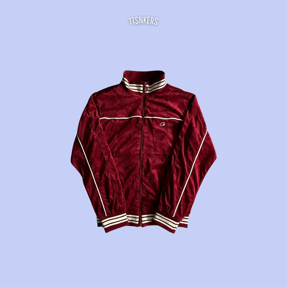 Conjunto Corteiz Veludo Vermelho